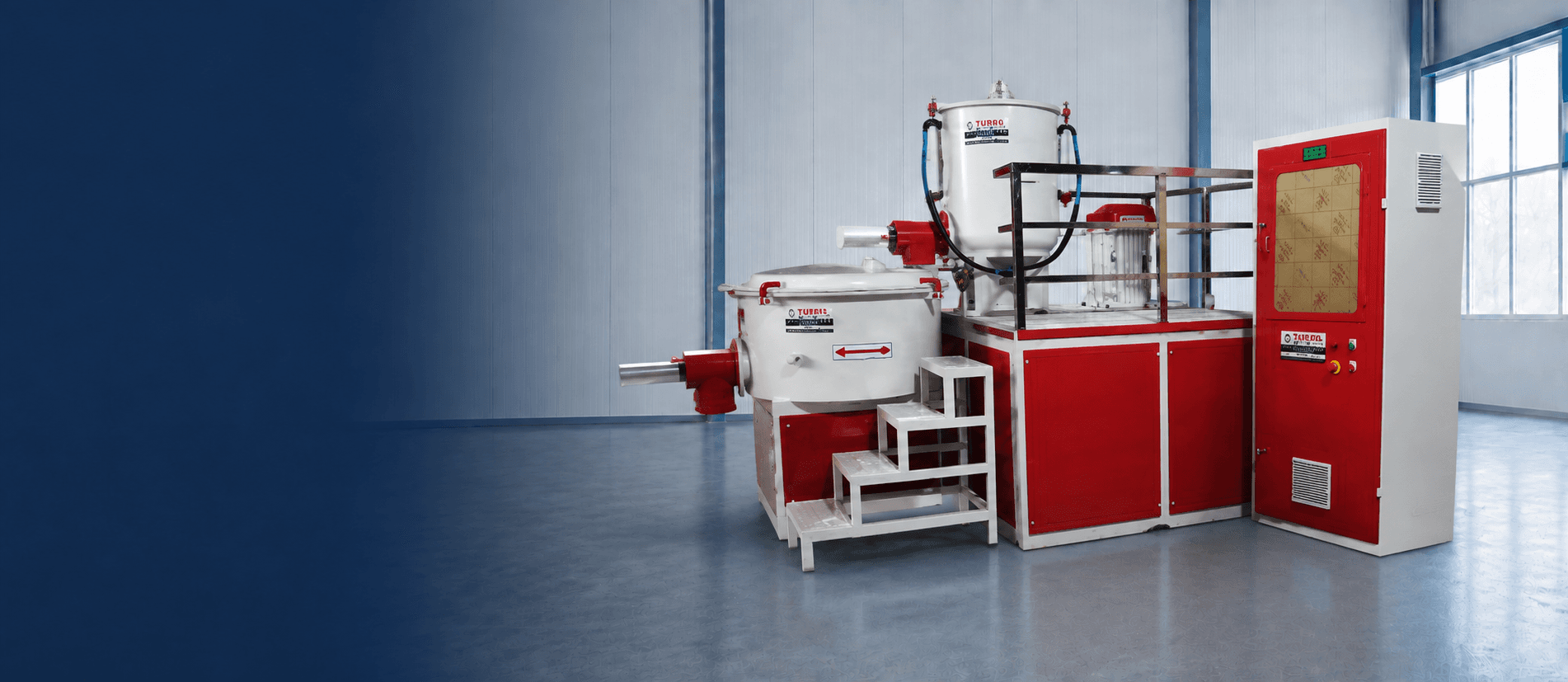 Turbo Mixer for Efficient PVC Material Preparation