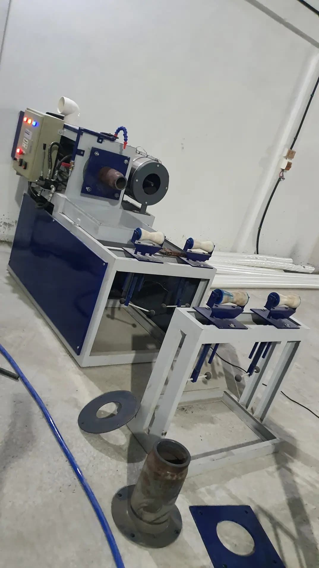 Conical PLC Pipe Extrusion Line Installation – Swat gallery image 4