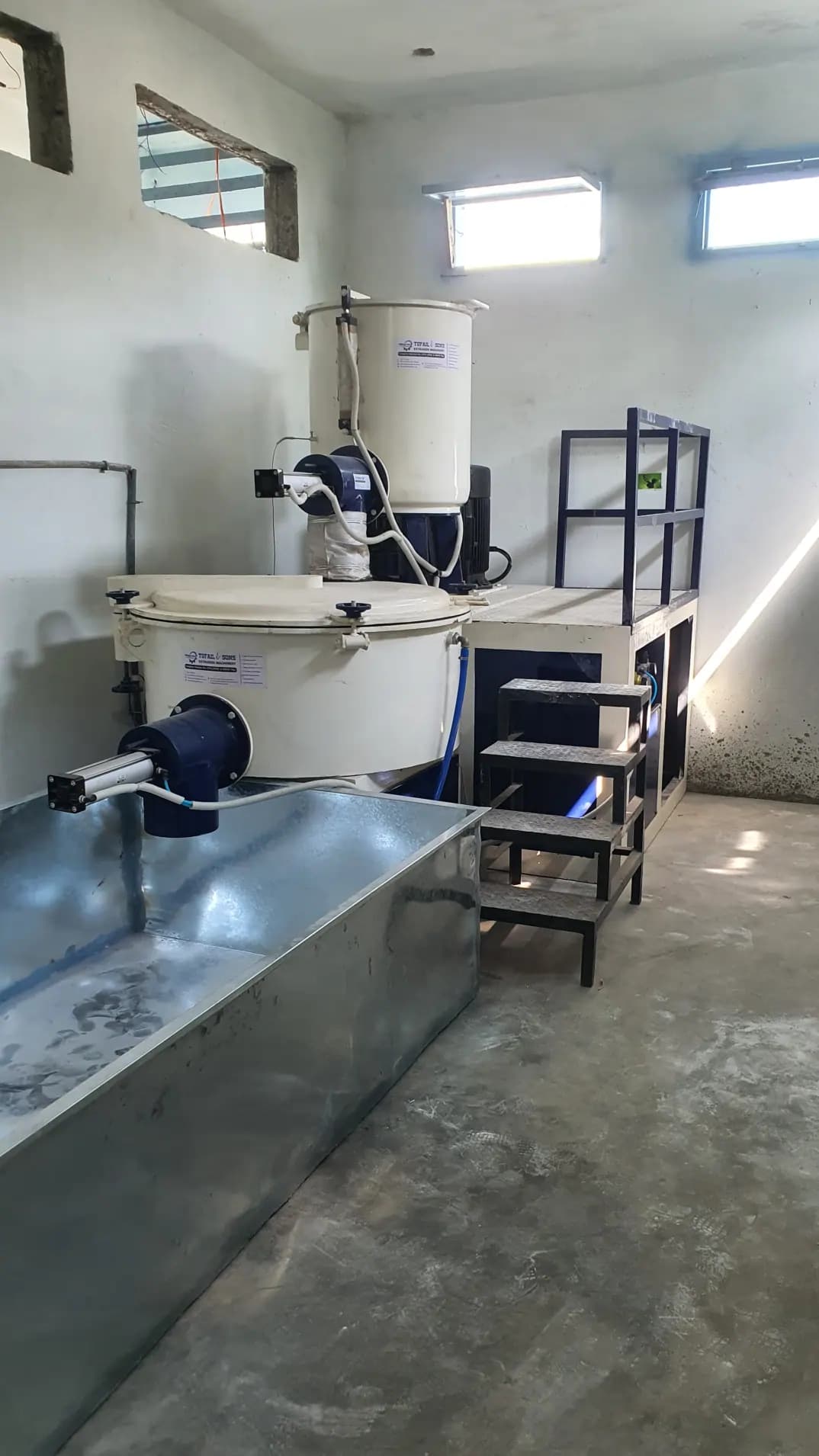 Conical PLC Pipe Extrusion Line Installation – Swat gallery image 3